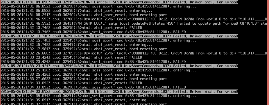 Esxi установка на ssd